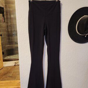 Black Lululemon Flare Leggings size 8